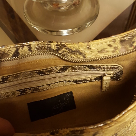 Snakeskin handbag - Picture 4 of 5